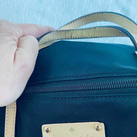 kate spade Sophie mini tote nylon black pink classic quiet luxury versatile - Picture 11 of 11